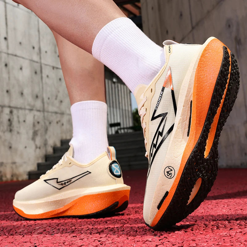 Unisex E-TPU Marathon Running Shoes – Lightweight Breathable Road Jogging Sneakers