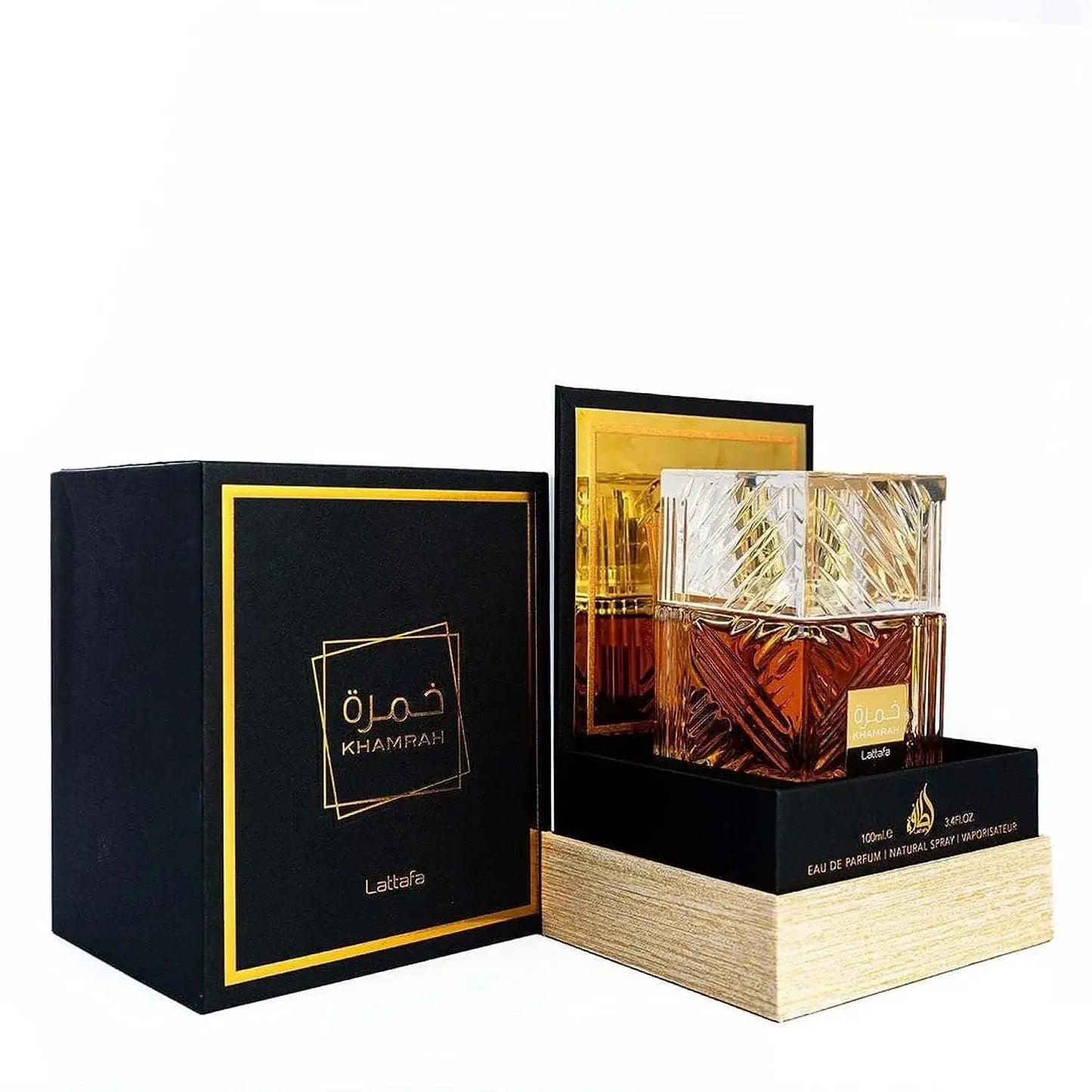 عطر خمرة الأصلي 100 مل أو دي بارفان، عطور رجالية فاخرة طويلة الأمد، مجموعة مميزة، عطر خشبي حار، بخاخ للجسم للجنسين