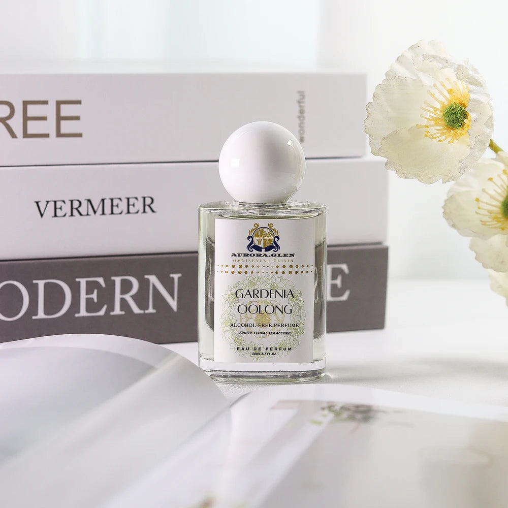 Perfume Gardenia Oolong Tea Eau de Parfum Floral Tea Perfume with Tropical Fruits Bergamot Fragrance for Women Men Musk Scent