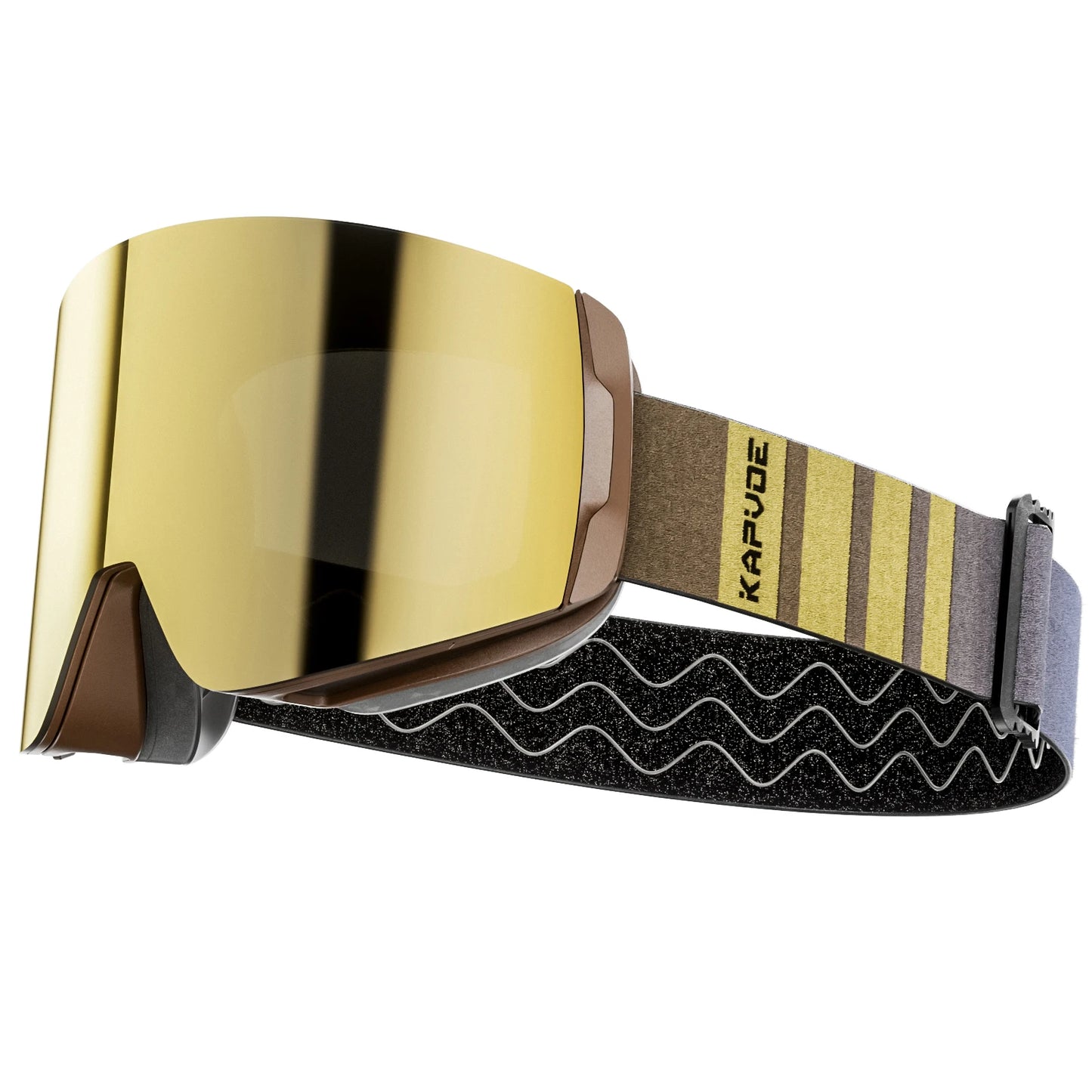 Snowstorm Vision Pro Ski & Snowboard Goggles – UV400 Mirror Lens
