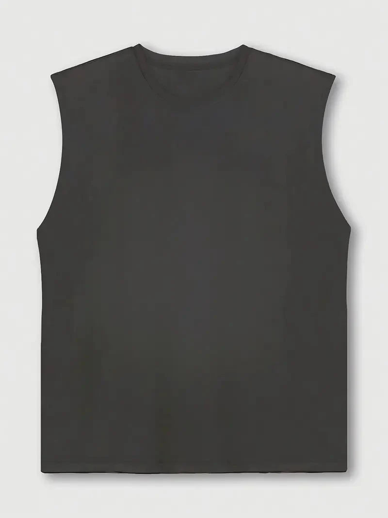🧭 Men’s Summer Sleeveless Vest,
Mountain & Compass Print | N.S.E.W Arrows | Loose Fit | Comfortable & Breathable | Travel & Fitness