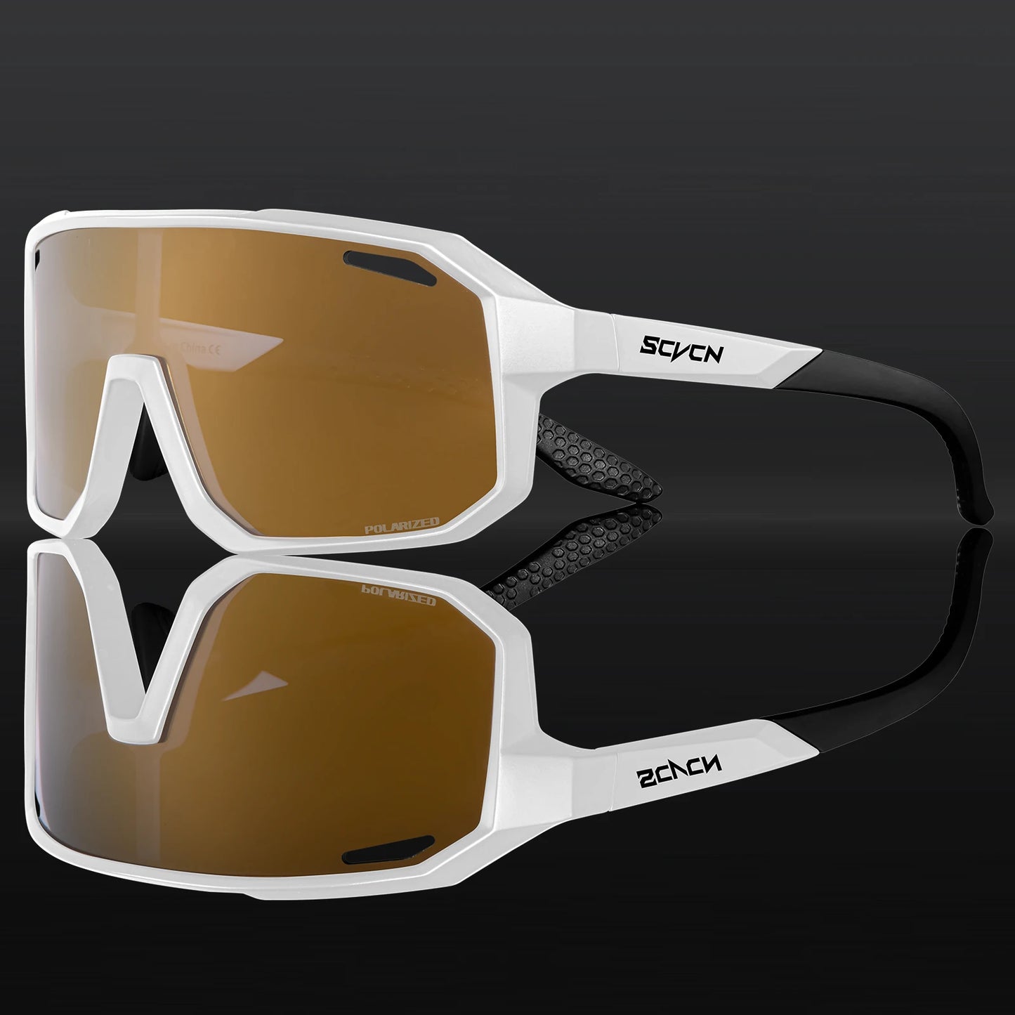 SCVCN Outdoor Boys Bike Cycling Polarized Child Sunglasses Teenagers Bicycle Cycling Glasses Kids Sports UV400 Girls Goggles