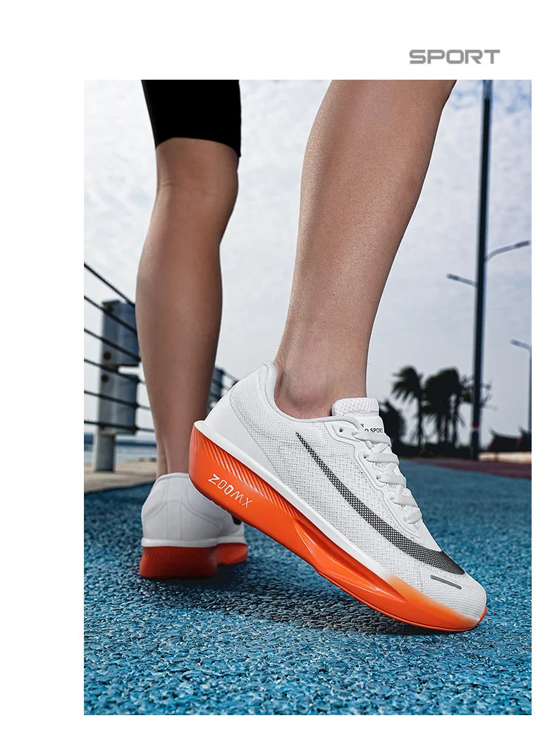 Men Running Shoes Marathon Breathable Outdoor Sports Shoes Lightweight Sneakers Comfortable Athletic Training Footwear Size47
