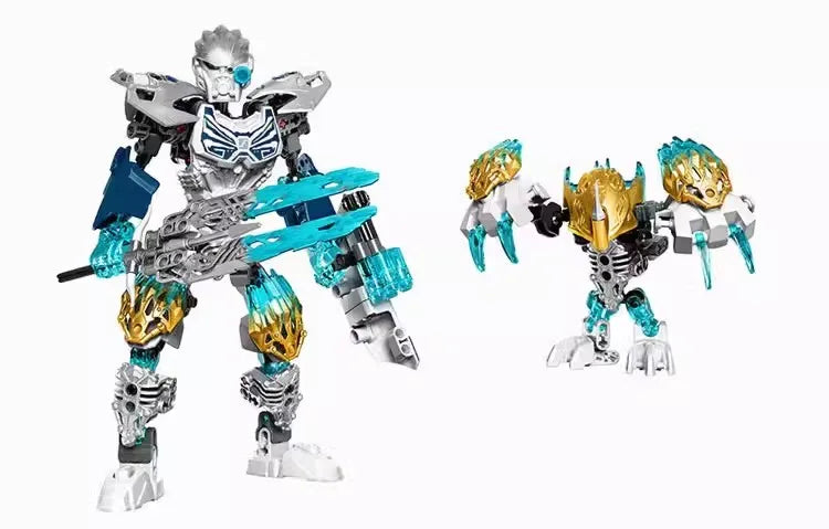 Bionicle Warriors Skull Action Figures Collection Building Blocks Umarak Uxar Mask Master Storm Beast Anime Bricks Toy Kid Gifts