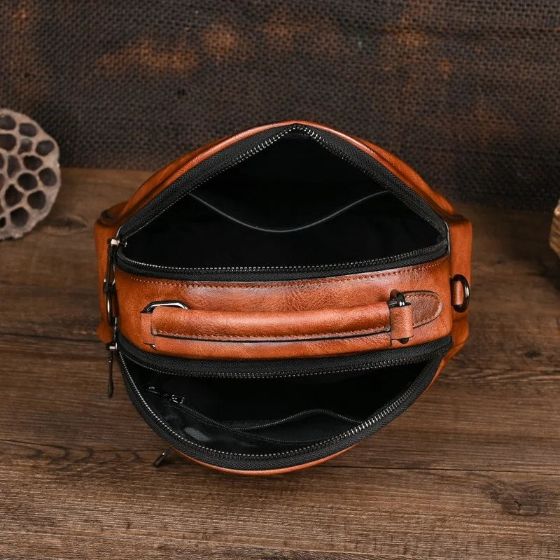 MOTAORA Vintage Handmade Women's Bag 2025 New Embossed Leather Female Bags For Women Luxury Handbags Ladies Shoulder Bags Bolsas