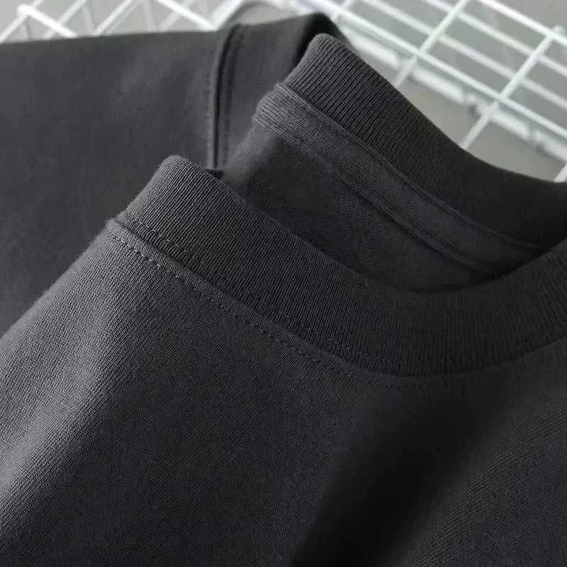 تي شيرت أساسي _ تي شيرت صيفي فاخر من Alpha Industries بطباعة نمط محيطي للرجال والنساء بأكمام قصيرة من القطن