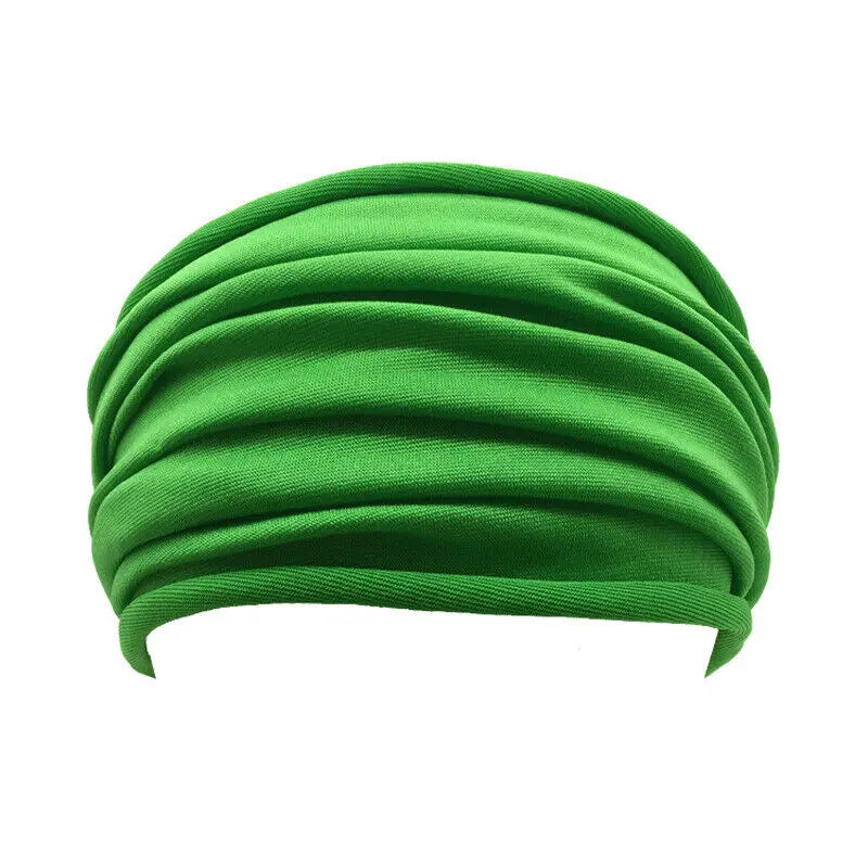 Casual Headwraps for Women Soft Wide Elastic Headband Running Yoga Turban Hair Accessories for Girls Fashion