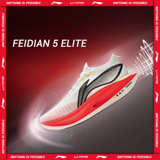 FEIDIAN 5 ELITE Racing Running Shoes – SUPER BOOM Cushioning & Carbon-Fiber Plate
