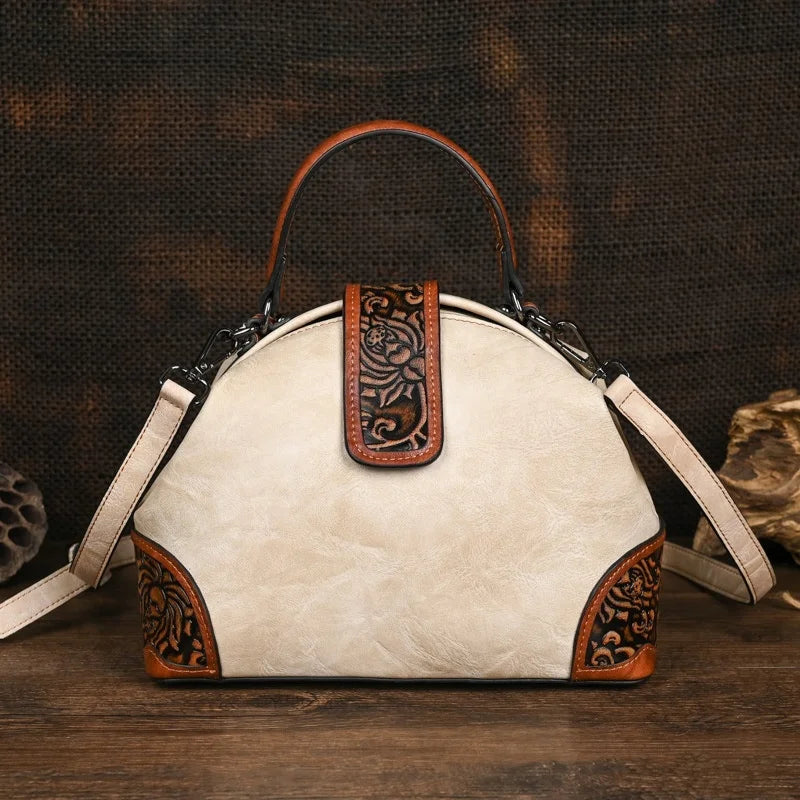 MOTAORA 2025 New Retro Embossed Leather Women's Bag Multi Color Female Crossbody Shoulder Bags For Ladies Clip Handbag For Women