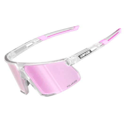 Kapvoe Women Polarized Cycling Sunglasses Fashion Cycling Glasses UV400 Sports Bicycle Sunglasses Goggles Outdoor Riding Bike