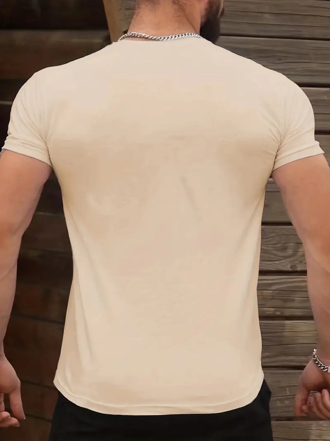 Men’s Summer 100% Cotton Loose Casual T-Shirt