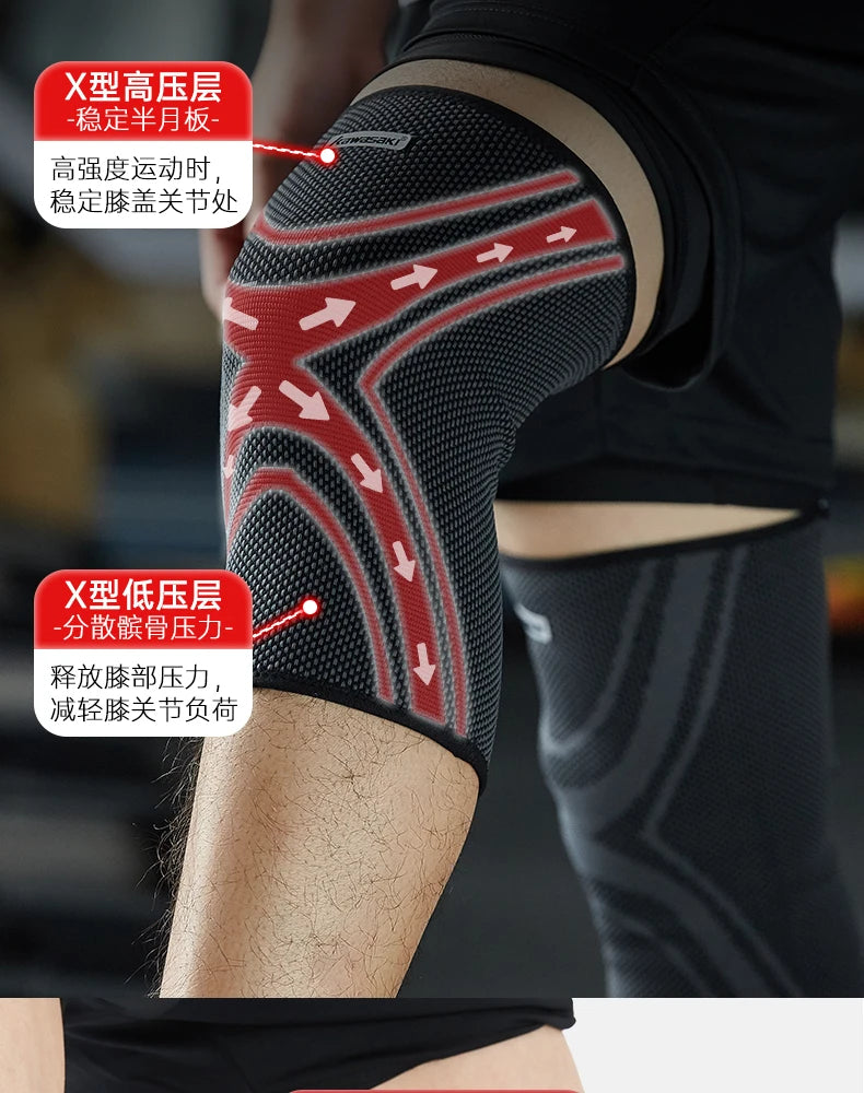 KAWASAKI Knee Pads for Badminton Basketball Yoga Women Men Patella Brace Knee Support Fitness Protector Work Gear