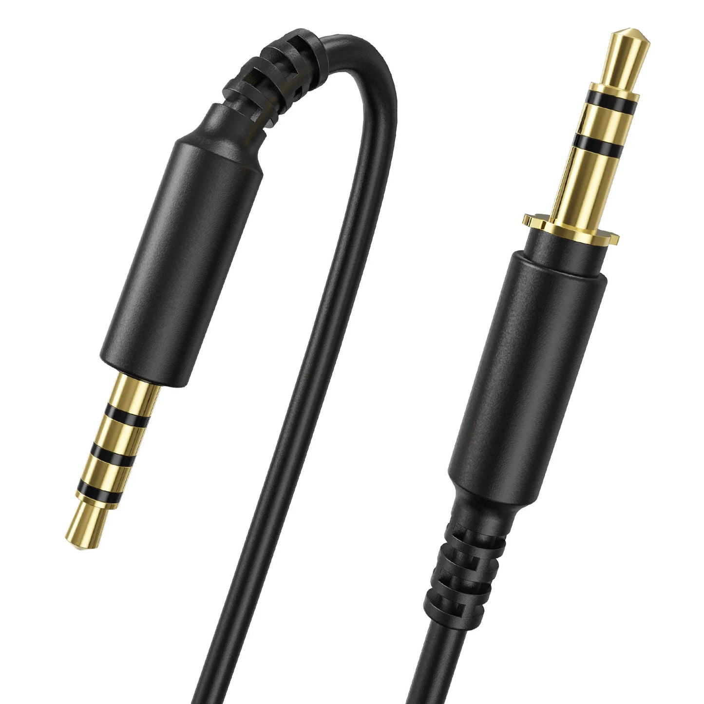 3.5mm to 3.5mm Audio Cable 4 pin For OneOdio Studio Headphones Pro 10 30 50 A70 A71 Pro C M With Microphone On Off Button 1.2m