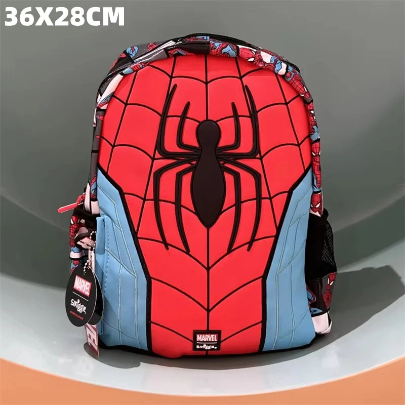 Genuine Australia Smiggle Marvel Backpack Cartoon Series Spider-Man School Bag Anime Backpack Student Gift Separate Purchases