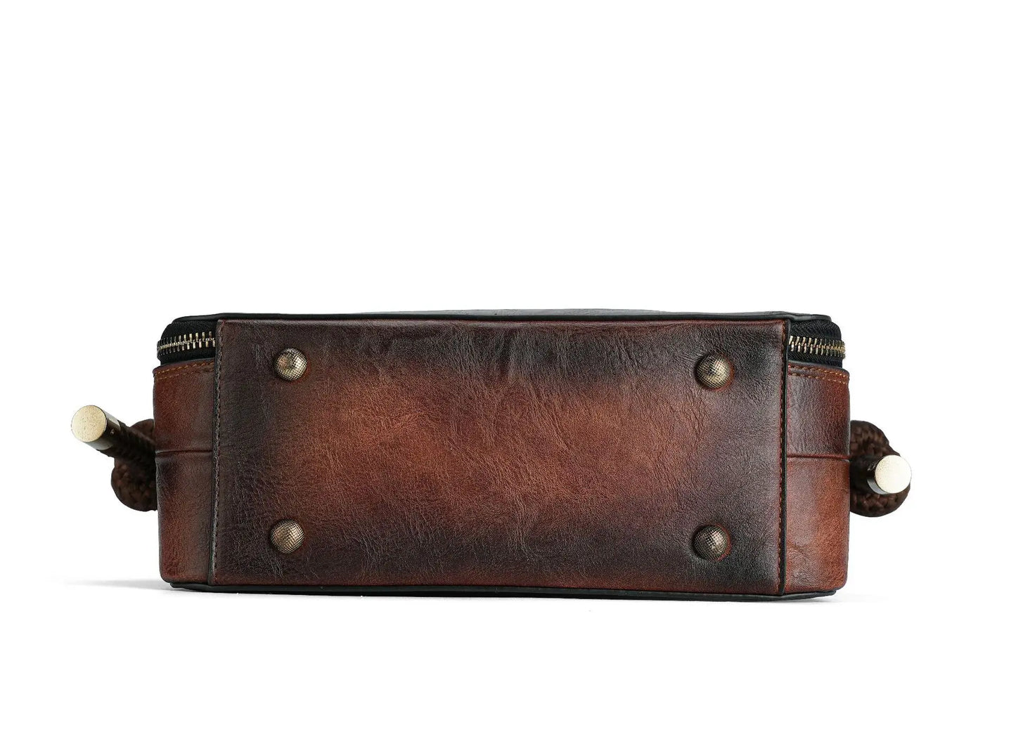 MOTAORA Bamboo Top Handle Embossed Leather Shoulder Bag, Vintage Bohemian Crossbody Purse for Women Handmade Large Capacity Tote