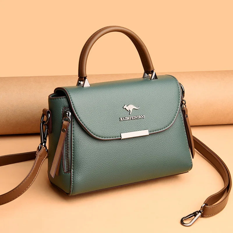 High Quality Pu Leather Casual Crossbody Shoulder Bags for Women 2023 New Luxury Purses and Handbags Women Bags Designer Totes