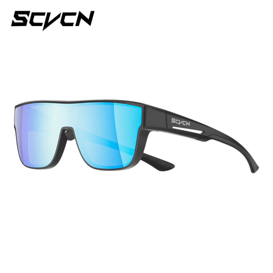 SCVCN New Cycling MTB Sunglasses Bike Cycling Glasses Men Women Outdoor Sports Glasses UV400 Goggles Hiking Riding Eyewear