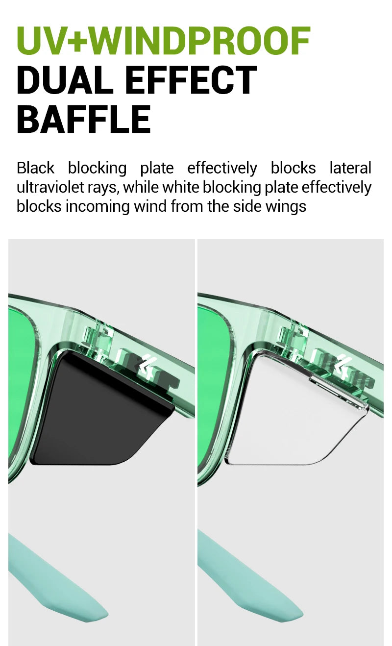 Kapvoe Polarized Outdoor Fishing Sunglasses Men Women MTB Road Bicycle Cycling Glasses Sports Camping Bike UV400 Fishing Goggles