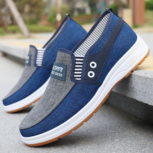 Men's Fashionable Solid Knitted Running Shoes - Lightweight, Breathable and Non-Slip - Perfect Sports Shoes for Outdoor Adventur