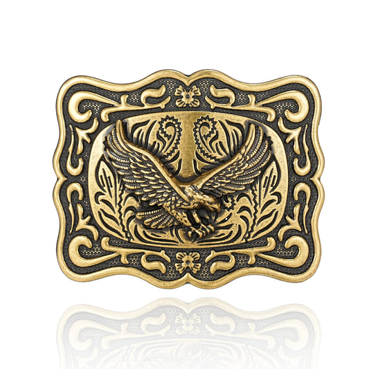 Western Cowboy Return to the ancients belt buckle - stylish and unique stylish waist accessory Men and women