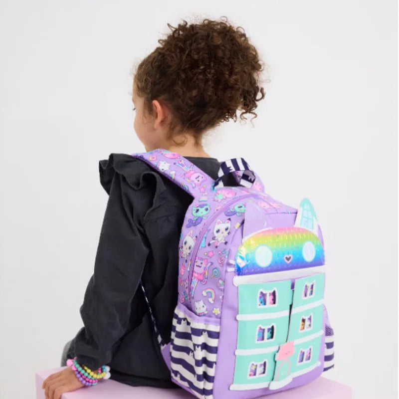 Genuine Australia Smiggle Backpack Gabby'S Dollhouse School Bag Cartoon Series Anime Backpack Student Gift Separate Purchases