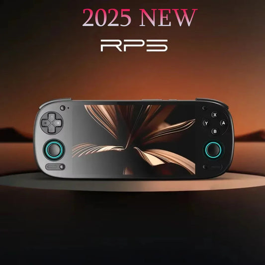2025 New Retroid Pocket 5 Retro Handheld Game Console Video Game Consoles SD865 512G Android13 OLED Screen PSP Games 5.5 Inch