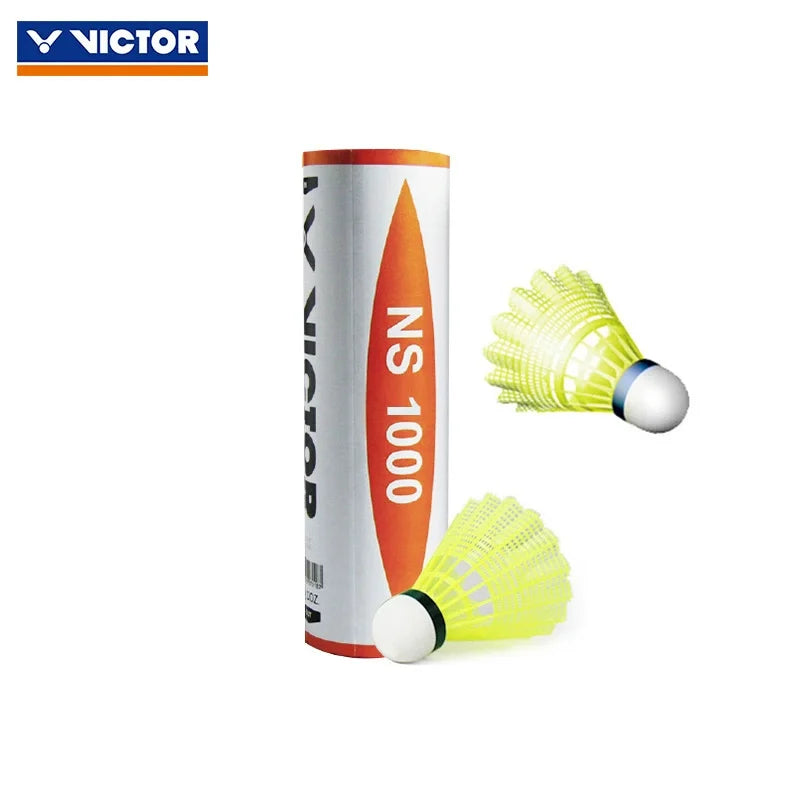1 Tube 3Pcs Victor new carbon sound NCS artificial badminton with stable flight and endurance for matches