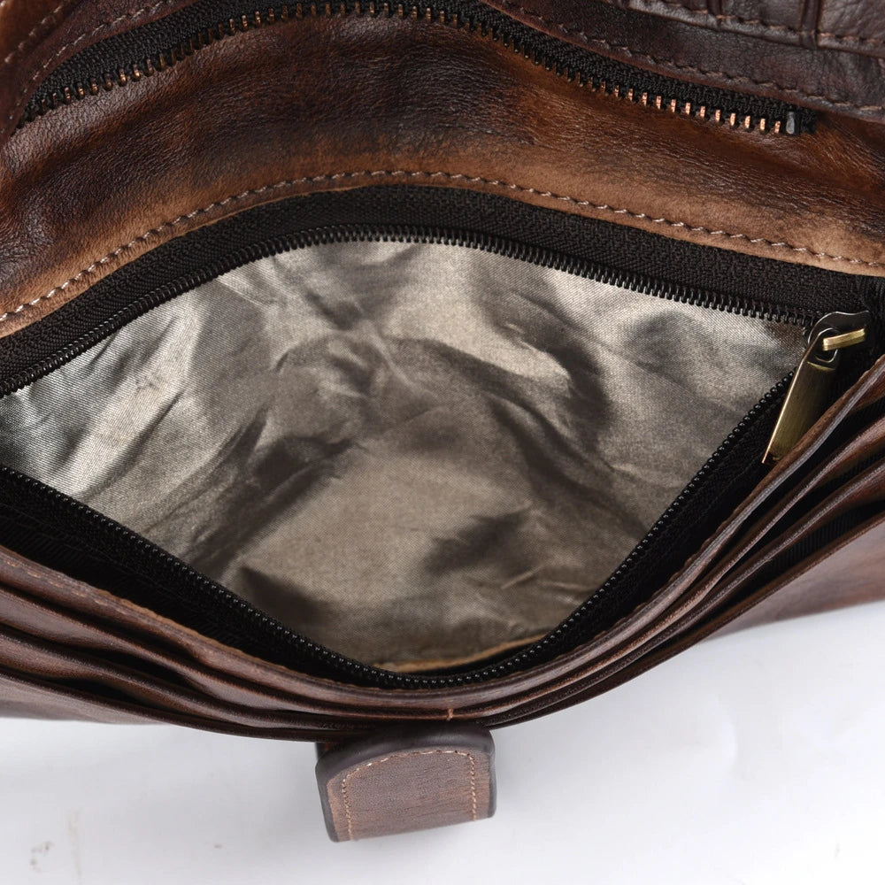 Motaora Vintage Cowhide Purse Oil Wax Long Wallet For Ladies Multi-card Splicing Wallet Genuine Leather coin purses holders