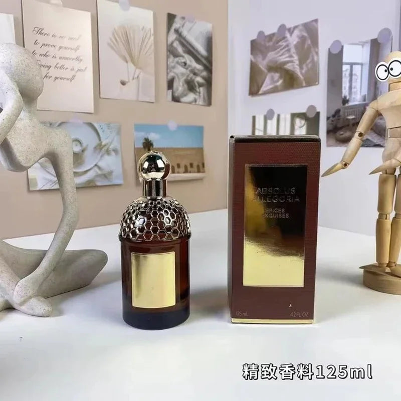 125ml Brand Original Perfume Women Rose Floral Lasting Men's Fragrance Sandalwood Leather Pheromone Cologne Perfume