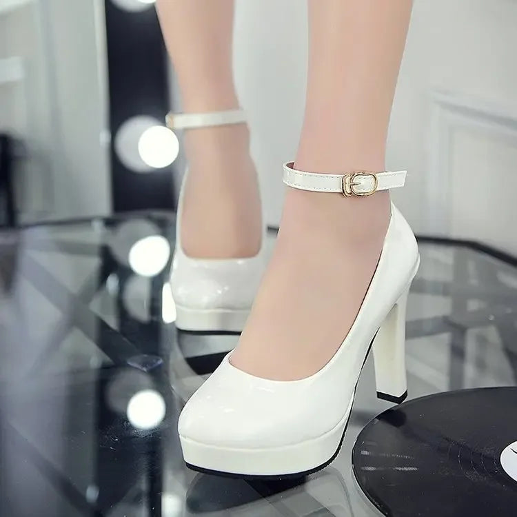 Korean Style Round Toe Flat Heel Women's Shoes Plus Size Single Shoe Quick Selling On Tebay Amazon Foreign Trade Women's Footwea