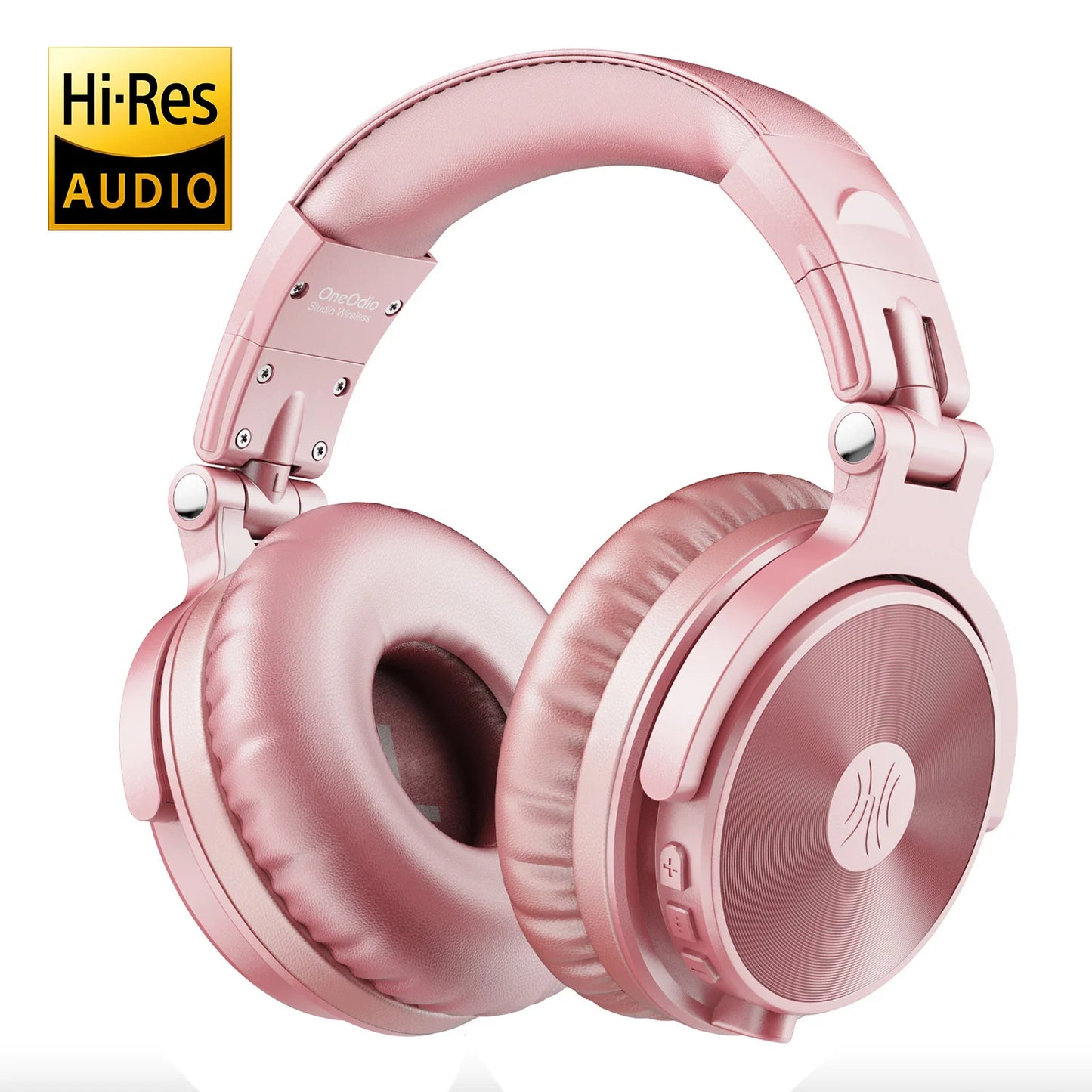 Oneodio Pro C Wireless Bluetooth 5.2 Headphones Over Ear With Microphone Hi-Res Audio Wired&Wireless Headset 110h Playtime AAC