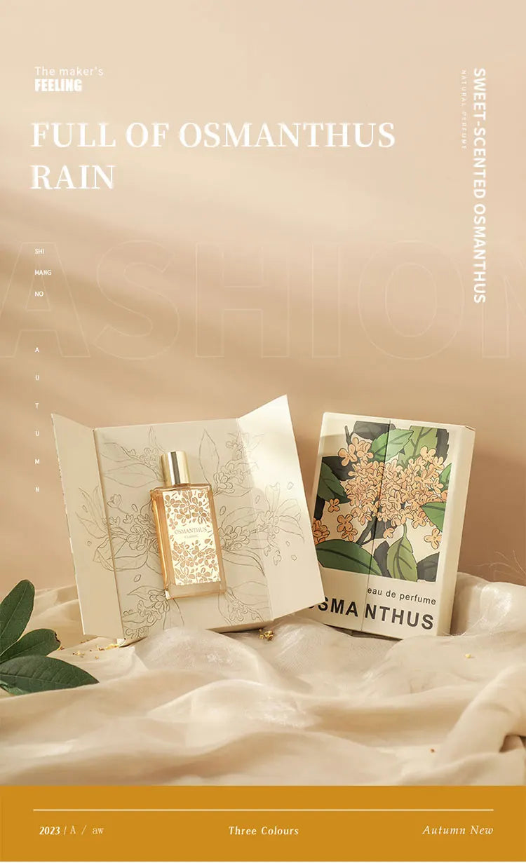 Original Brand Osmanthus Perfume Gift Box Women's Perfume Niche High-end Light Fragrance Long-lasting Fragrance 50ML