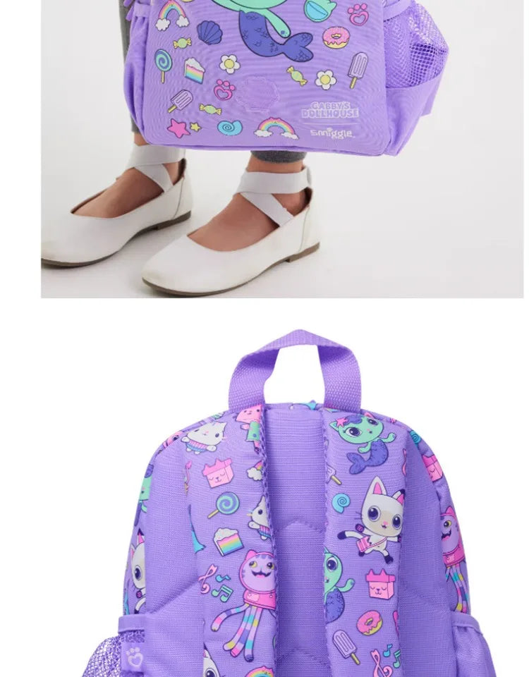 Genuine Australia Smiggle Backpack Gabby'S Dollhouse School Bag Cartoon Series Anime Backpack Student Gift Separate Purchases