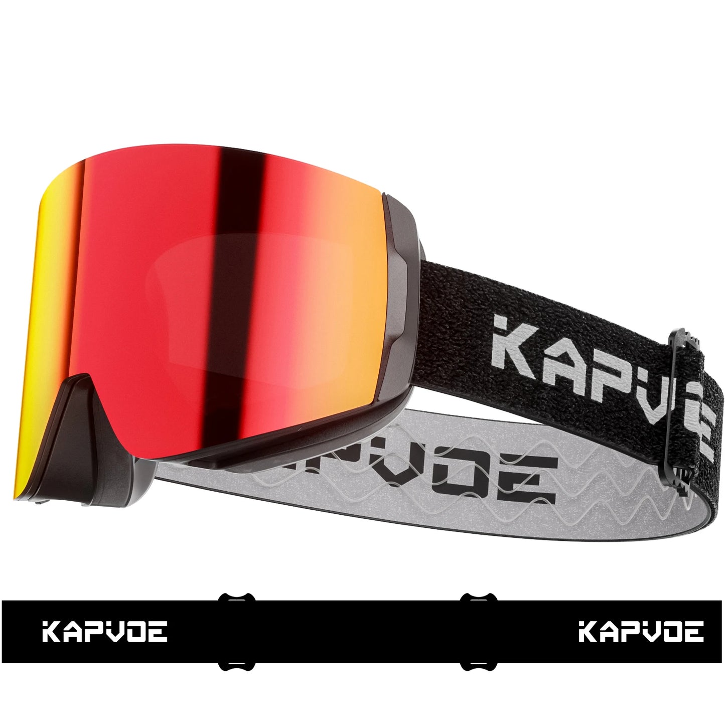 Snowstorm Vision Pro Ski & Snowboard Goggles – UV400 Mirror Lens