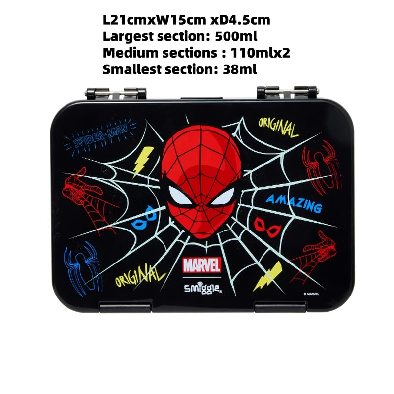 Genuine Australia Smiggle Marvel Backpack Cartoon Series Spider-Man School Bag Anime Backpack Student Gift Separate Purchases