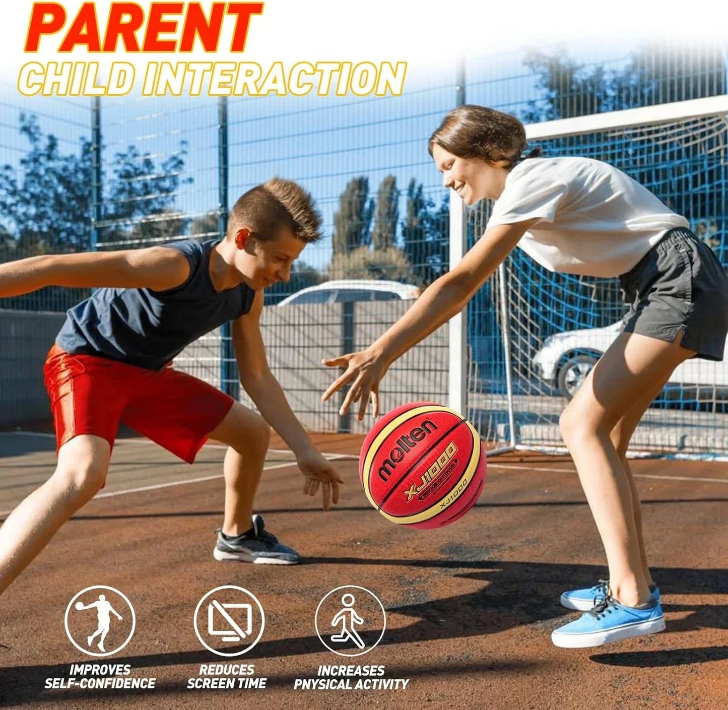 Molten Basketball PU Official Certification Competition Basketball Standard Ball Men's and Women's Training Ball SIZE 7 6 5