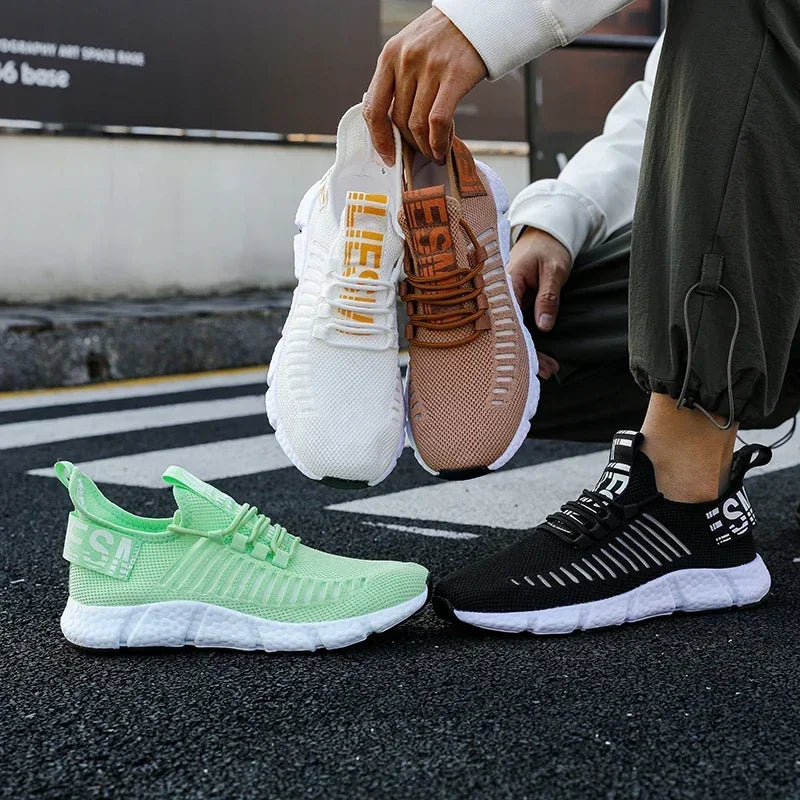 Men Casual Shoes Sneakers Breathable Athletic Lightweight Outdoor Running Sports Shoes for Men Walking Tennis Jogging Shoes