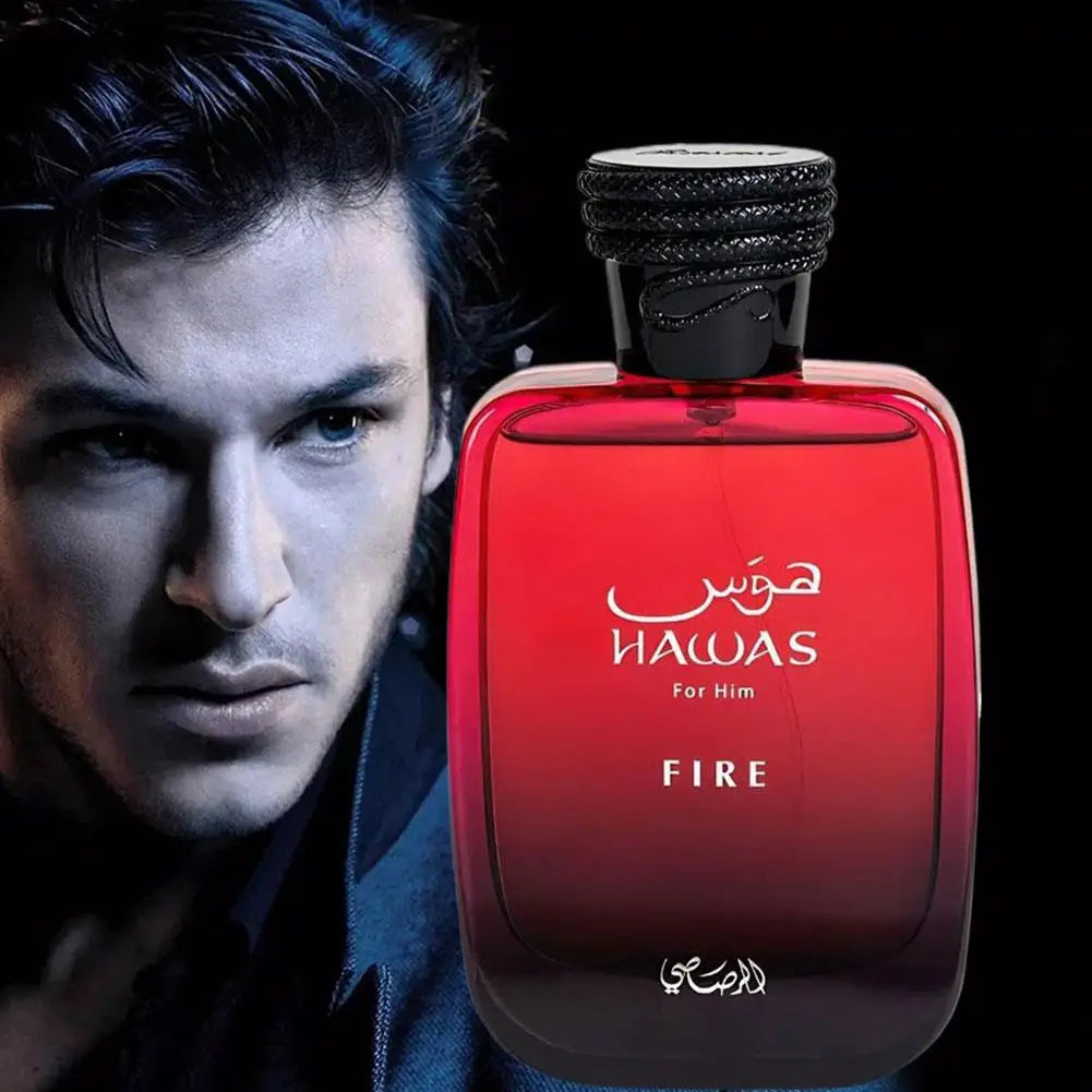 RASASI Hawas For Men Eau De Parfum Long Lasting Luxury Arabian Oud Fragrance Spray Premium Woody Cologne Authentic Perfume Men