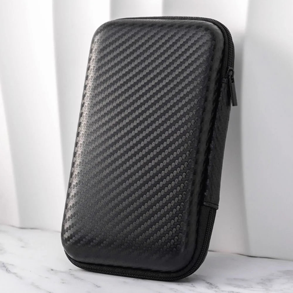 High Quality EVA Earphone Bag Shockproof Wear-resistant Data Cable Organizer Portable Universal Digital Accessories Storage Box