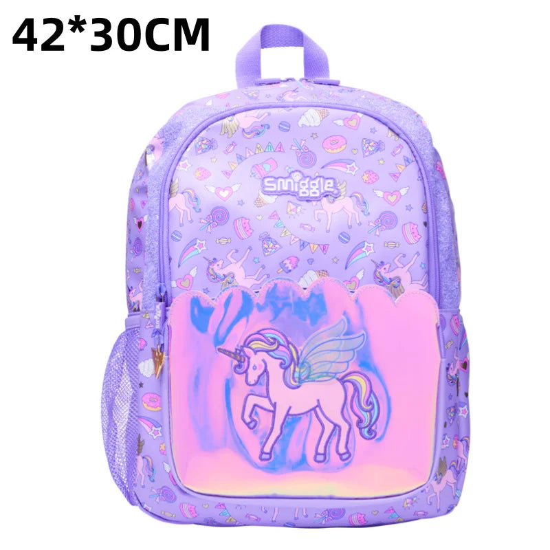 Genuine Australia Smiggle Backpack School Bag Cartoon Series Anime Backpack Student Gift Separate Purchases ﻿