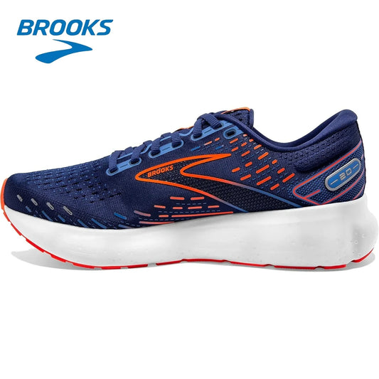 Brooks Men’s Glycerin GTS 20 Running Shoes Casual Sneakers  Provides A Lightweight Fit and Responsive Cushioning for Every Step