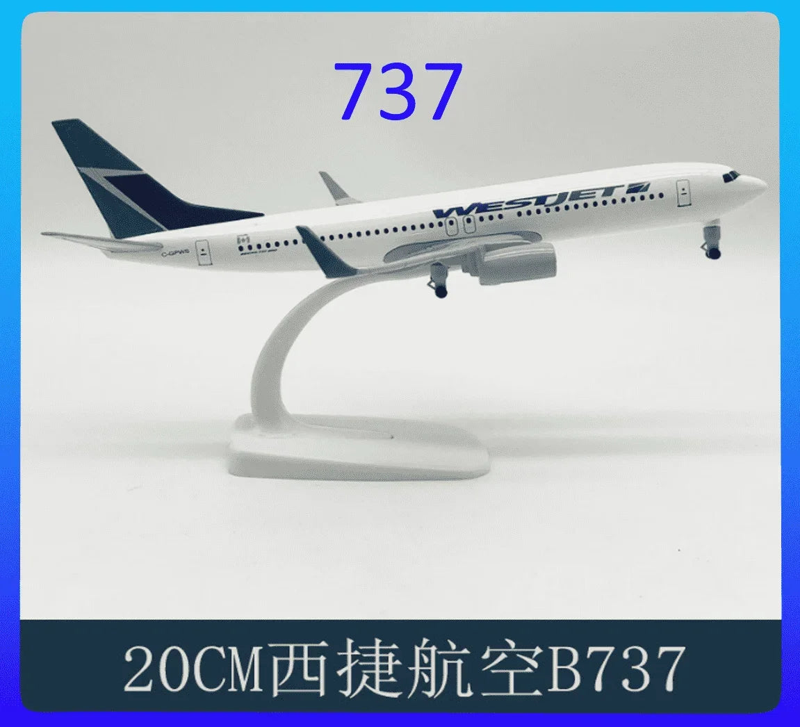 Multiple Simulation Of  Boeing 747 737  757 777 787 Aircraft Model 20cm Alloy Metal Airplane Plane  Decoration Ornaments