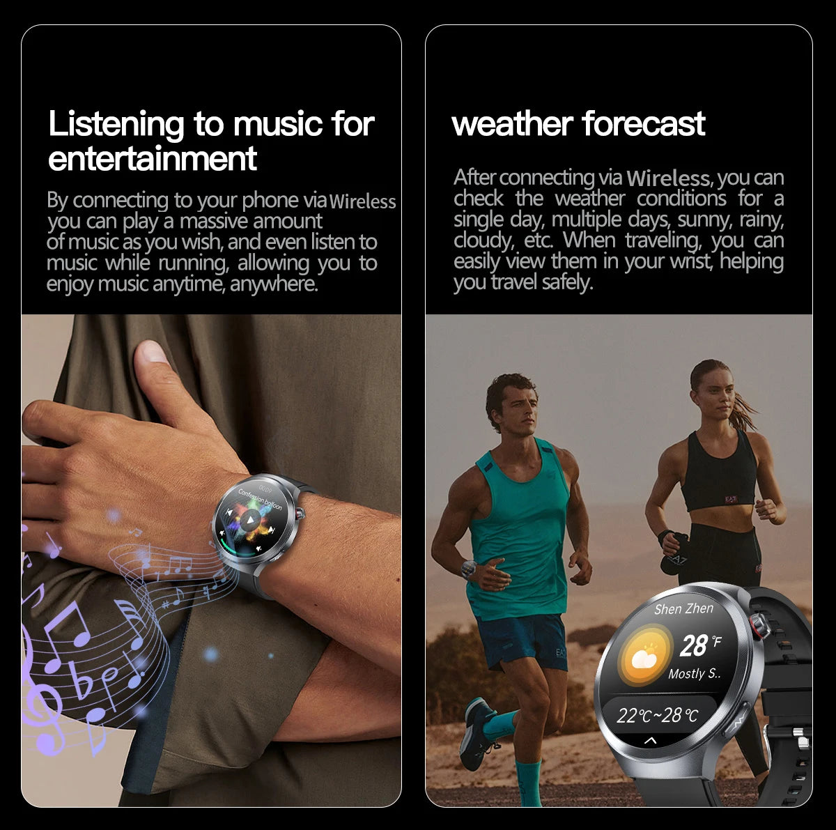 LIGE 2025 Men's ECG Smart Watch 1.73” AMOLED Screen Emotional Fatigue Monitoring NFC Access Control Fitness Tracker Watch