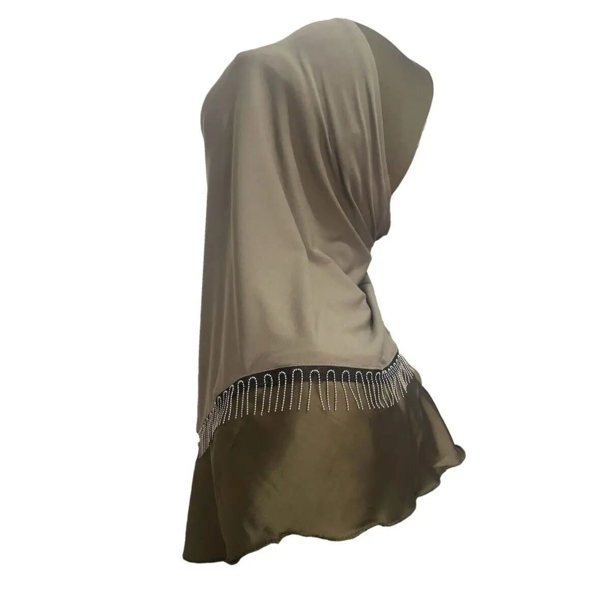 Malaysian Headwraps for Muslim Women One Piece Amira Scarf Arab Shawl Islamic Turban Cap Underscarf Hat Prayer