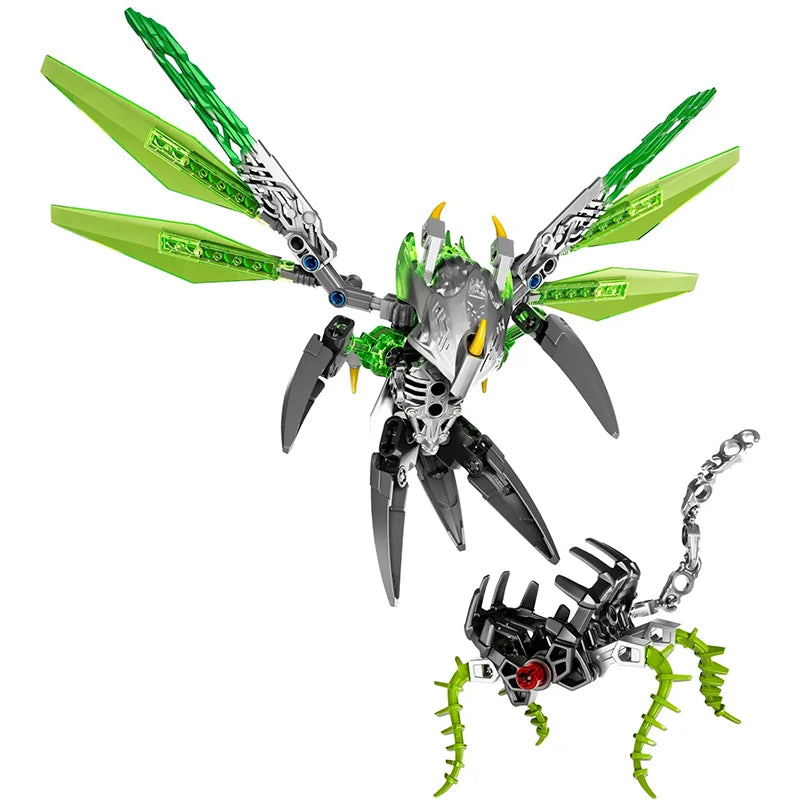 Bionicle Warriors Skull Action Figures Collection Building Blocks Umarak Uxar Mask Master Storm Beast Anime Bricks Toy Kid Gifts