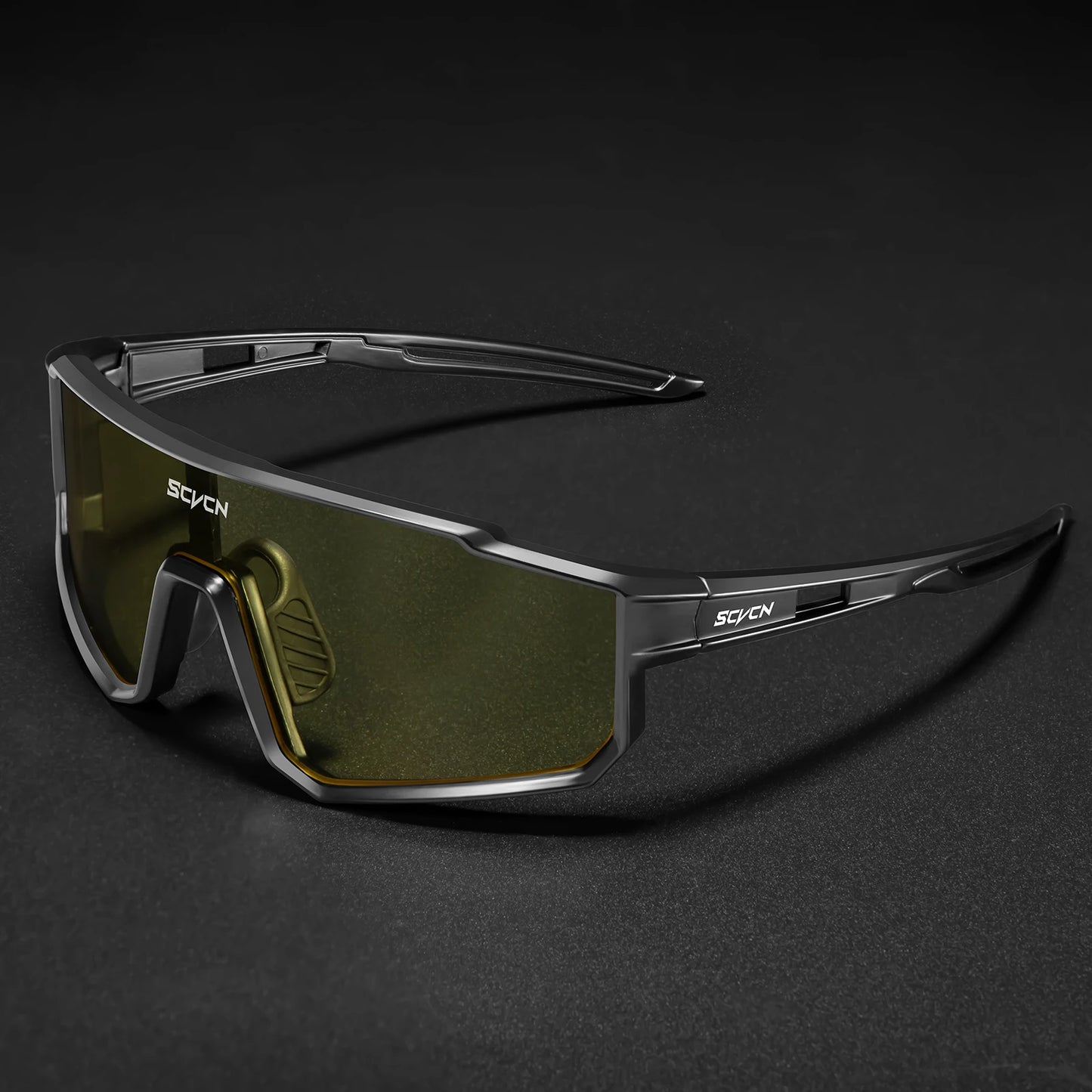 SCVCN Outdoor Cycling Sunglasses Men MTB Road Driving Bike Glasses Sports Mountain Climbing Women Bicycle Cycling UV400 Goggles