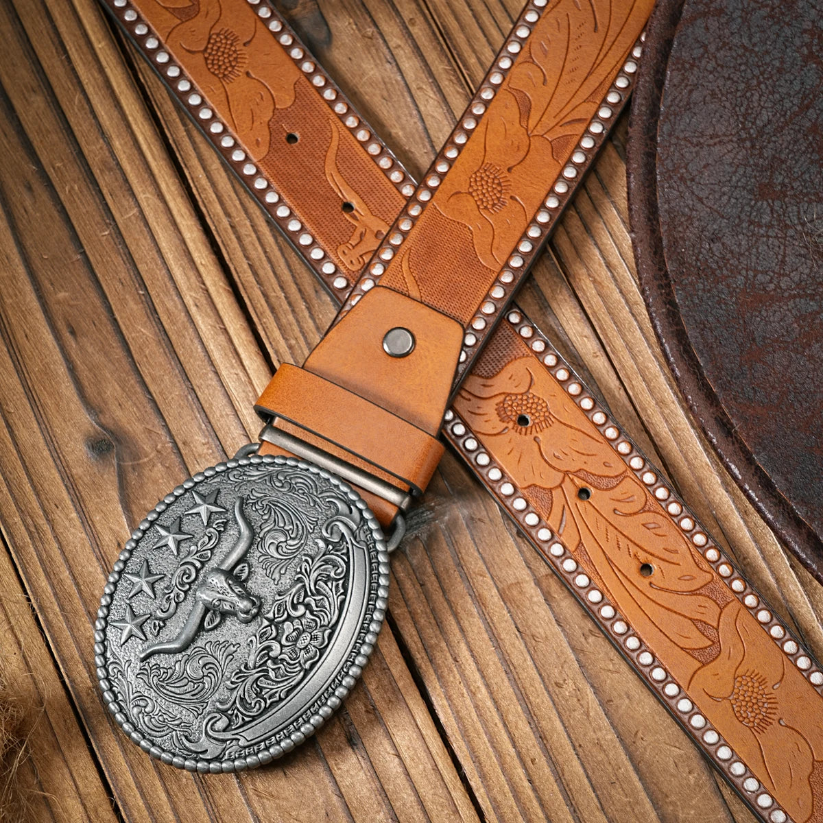 Vintage and fashion collision! PU leather alloy buckle waistband, for both men and women, to create a personalized western style