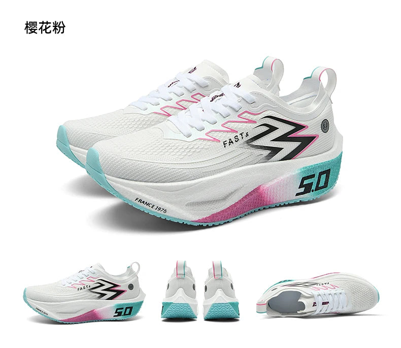 Men's Sports Shoes Cushioning Non-Slip Flat Wear Resistant Sneakers Mesh Breathable Platform Soft Running Shoes for Man