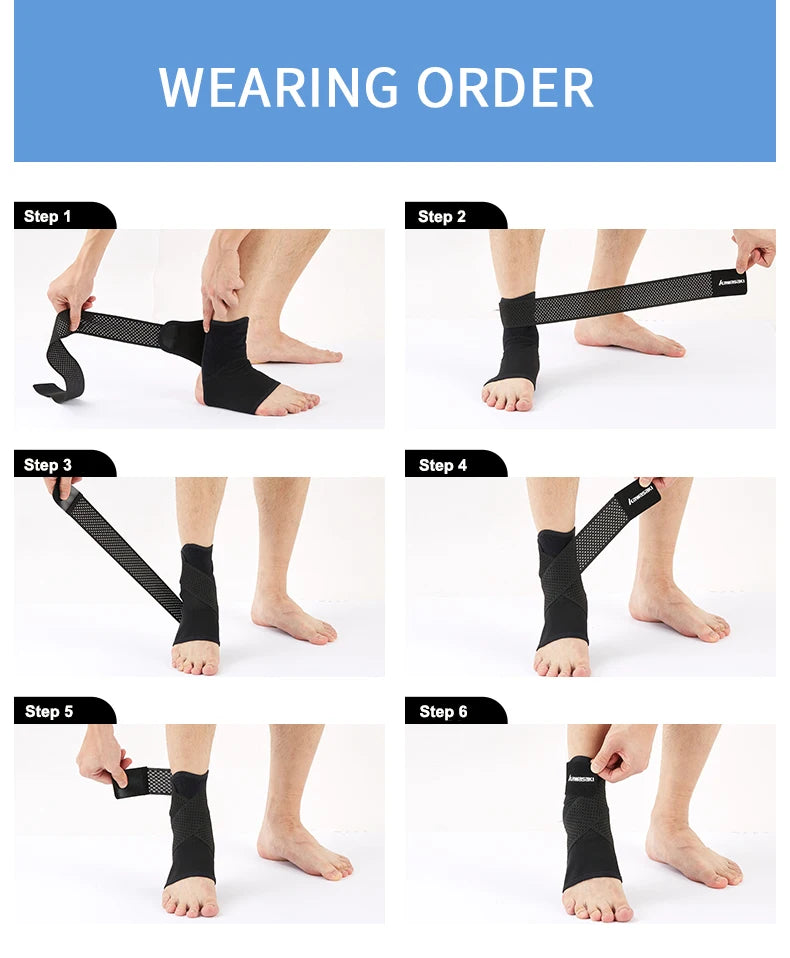 Kawasaki Adjustable Compression Ankle Protector For Sprain Ankle K1E00-A3610