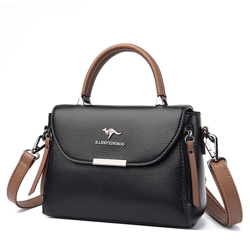 High Quality Pu Leather Casual Crossbody Shoulder Bags for Women 2023 New Luxury Purses and Handbags Women Bags Designer Totes